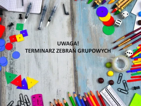 Zebrania organizacyjne dla Rodziców!
