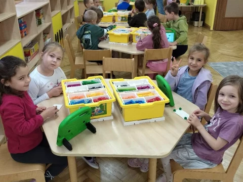 Zajęcia z robotyki - krokodyl!