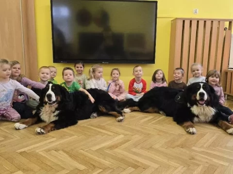 Dogoterapia w naszym przedszkolu!