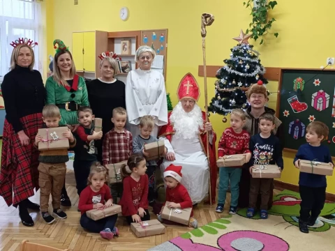 Święty Mikołaj w naszym przedszkolu!