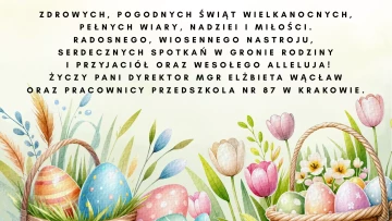 ŻYCZENIA WIELKANOCNE!