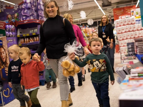 Spotkanie Świąteczne w Carrefourze grupy I 