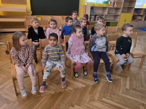 Zajęcia o bezpieczeństwie w czasie zimy -Straż Miejska.