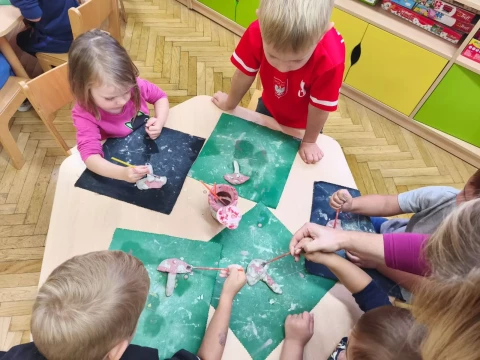 Zajęcia z ceramiki -jesienne grzybki!