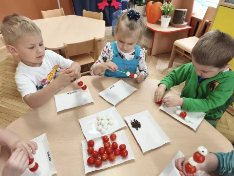 Zajęcia z terapii wybiórczości pokarmowej w grupie I 