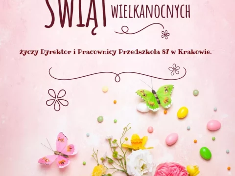 Życzenia z okazji zbliżających się Świąt Wielkanocnych!